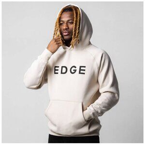 NWT Edge Lifestyle Logo Men's Hoodie - Sand Large